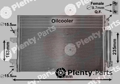 Van Wezel 21005060 — Condenser, air conditioning