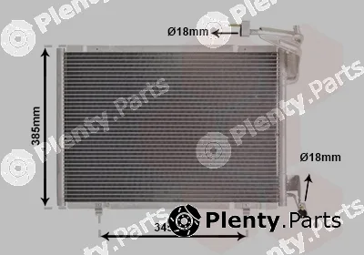 Van Wezel 18015718 — Condenser, air conditioning