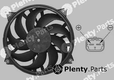 Van Wezel 0961745 — Fan, engine cooling