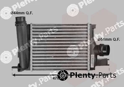 Van Wezel 15004642 — Charge Air Cooler