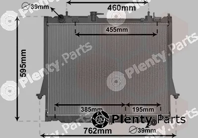 Van Wezel 36012700 — Radiator, engine cooling