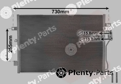Van Wezel 07005139 — Condenser, air conditioning *** IR PLUS ***