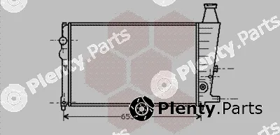 Van Wezel 09002011 — Radiator, engine cooling