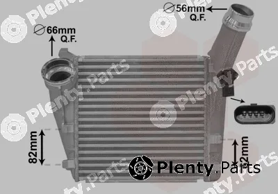 Van Wezel 74004086 — Charge Air Cooler
