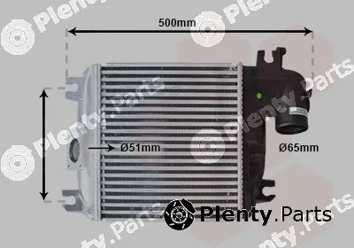 Van Wezel 53014705 — Charge Air Cooler