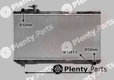 Van Wezel 53002219 — Radiator, engine cooling