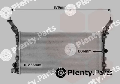 Van Wezel 43012706 — Radiator, engine cooling