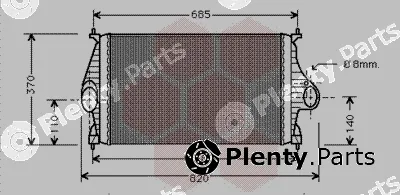 Van Wezel 09004050 — Charge Air Cooler