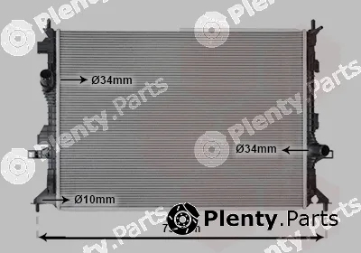 Van Wezel 18012717 — Radiator, engine cooling