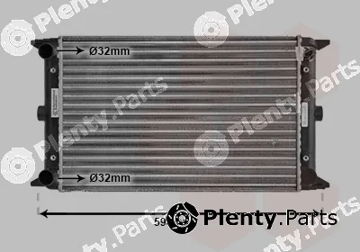 Van Wezel 58002005 — Radiator, engine cooling