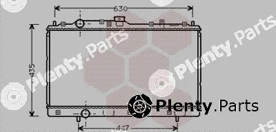 Van Wezel 32002113 — Radiator, engine cooling