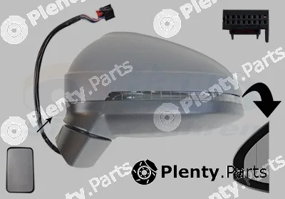 Van Wezel 0346827 — Exterior Mirror * HAGUS *