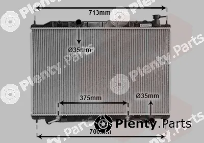 Van Wezel 13002295 — Radiator, engine cooling