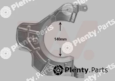 Van Wezel 1651371 — Splash Guard, brake disc