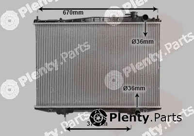 Van Wezel 13002308 — Radiator, engine cooling