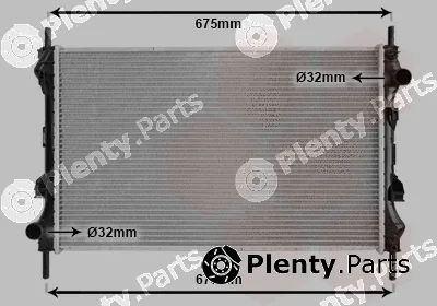 Van Wezel 18002319 — Radiator, engine cooling