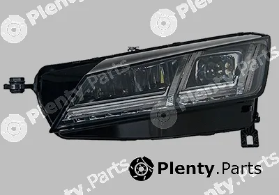 Van Wezel 0387965M — Headlight