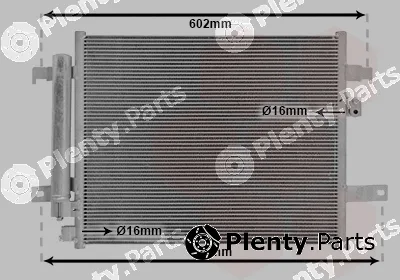 Van Wezel 27005294 — Condenser, air conditioning