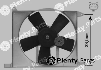 Van Wezel 3734746 — Fan, engine cooling