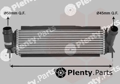 Van Wezel 33014704 — Charge Air Cooler