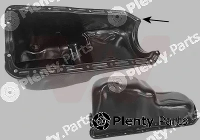 Van Wezel 1847070 — Oil Sump
