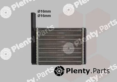 Van Wezel 18006129 — Heat Exchanger, interior heating