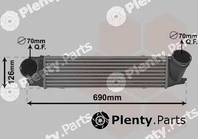 Van Wezel 06014712 — Charge Air Cooler