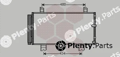 Van Wezel 53005572 — Condenser, air conditioning