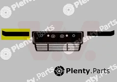 Van Wezel 0635582 — Trim/Protection Strip, bumper