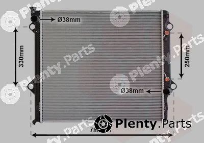 Van Wezel 53002478 — Radiator, engine cooling