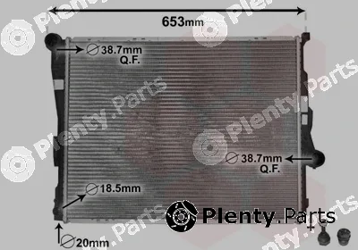 Van Wezel 06002205 — Radiator, engine cooling *** IR PLUS ***
