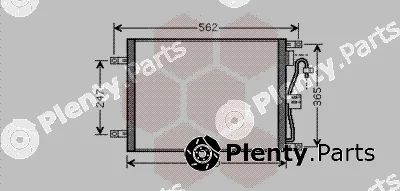 Van Wezel 13005252 — Condenser, air conditioning