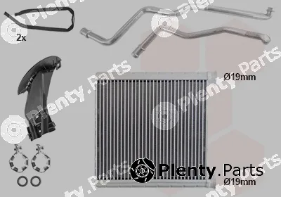 Van Wezel 06016700 — Heat Exchanger, interior heating *** IR PLUS ***