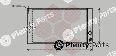 Van Wezel 59002141 — Radiator, engine cooling
