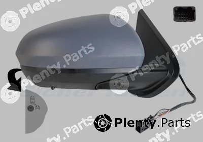 Van Wezel 1557818 — Exterior Mirror * HAGUS *