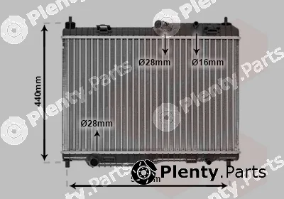 Van Wezel 18002442 — Radiator, engine cooling *** IR PLUS ***