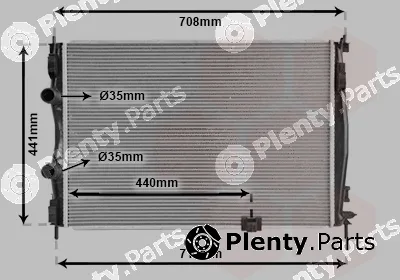 Van Wezel 13002288 — Radiator, engine cooling