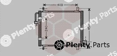 Van Wezel 83005101 — Condenser, air conditioning