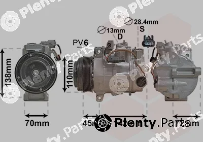 Van Wezel 3000K697 — Compressor, air conditioning