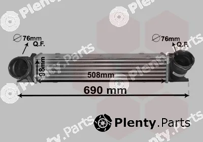 Van Wezel 06004482 — Charge Air Cooler