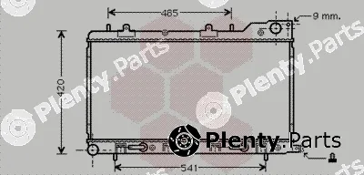 Van Wezel 51002048 — Radiator, engine cooling