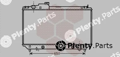 Van Wezel 53002315 — Radiator, engine cooling
