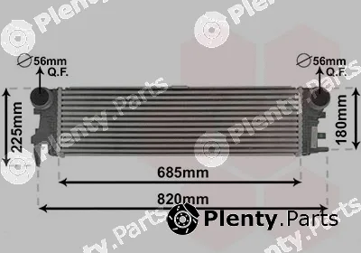 Van Wezel 30014700 — Charge Air Cooler