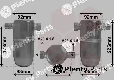 Van Wezel 0300D154 — Dryer, air conditioning