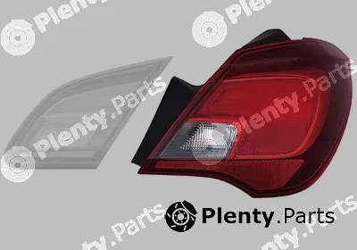 Van Wezel 3804936 — Tail Light Assembly
