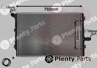 Van Wezel 58002208 — Radiator, engine cooling *** IR PLUS ***