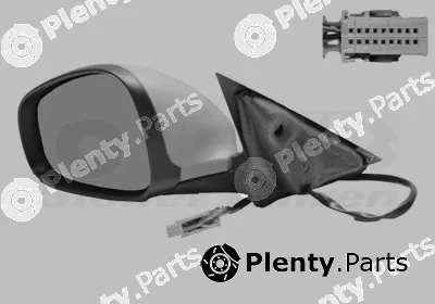 Van Wezel 0160817 — Exterior Mirror * HAGUS *