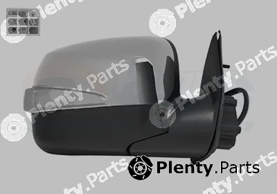 Van Wezel 3615806 — Exterior Mirror * HAGUS *