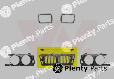 Van Wezel 0635514 — Radiator Grille