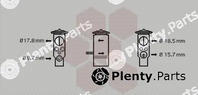 Van Wezel 29001005 — Expansion Valve, air conditioning